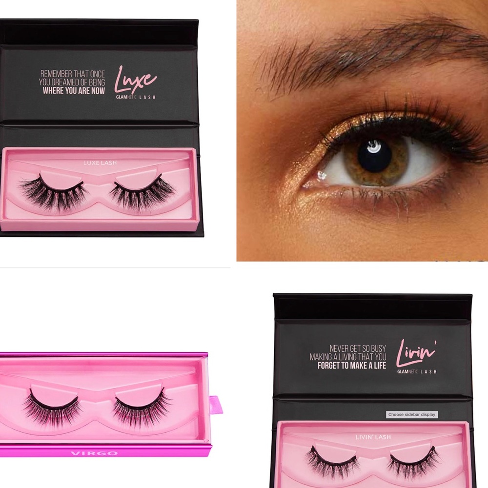 NWT Glamnetic Magnetic Eyelashes (Bundle of 3 Pairs)